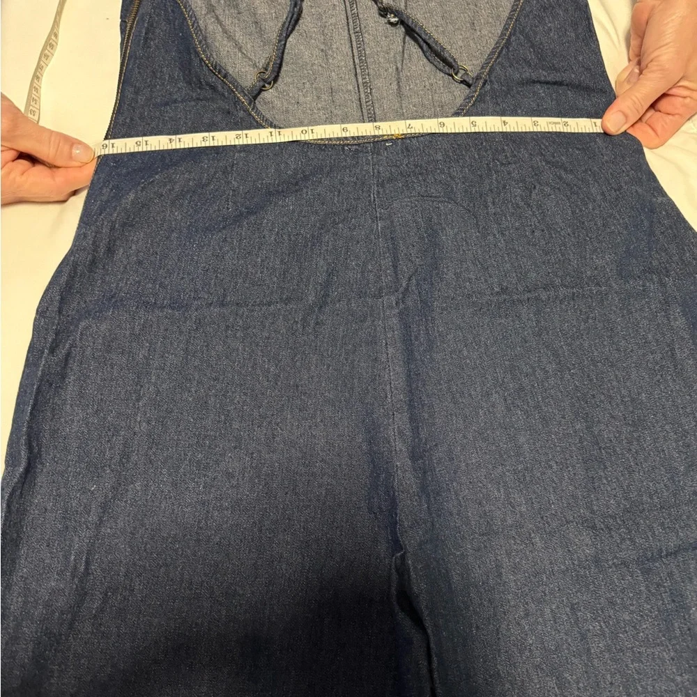 Tobi Navy Wide-Leg Jumpsuit - Picture 9 of 12